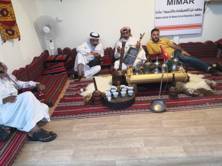 الربابة ايقونة الجناح الاردني في مهرجان جرش للثقافة والفنون  2024