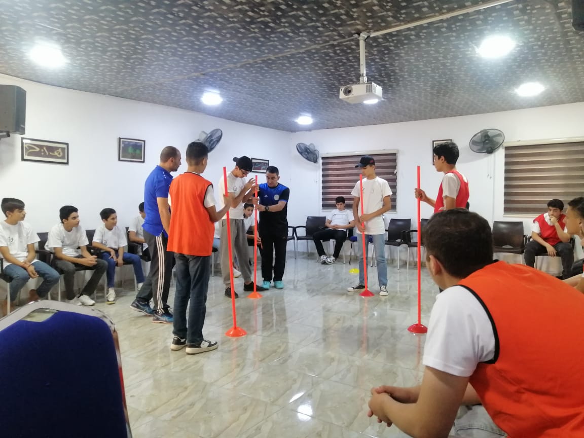 إنطلاق فعاليات معسكر النشاط الرياضي والبدني في مركز شباب سوف