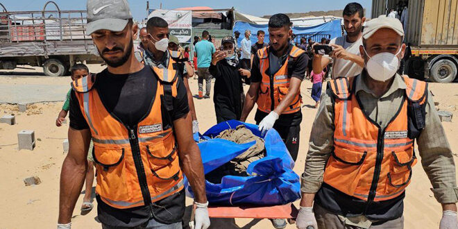 الاحتلال الإسرائيلي يسلم الصليب الأحمر جثامين 84 شهيداً قتلهم خلال عدوانه على قطاع غزة