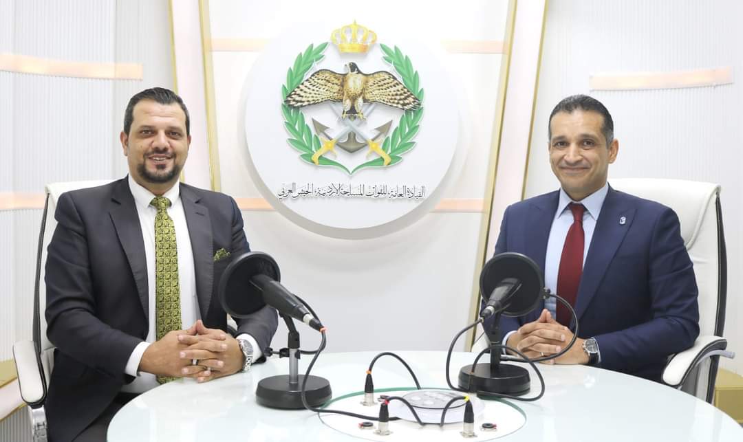إذاعة الجيش العربي تستضيف المهندس توفيق الخواطره