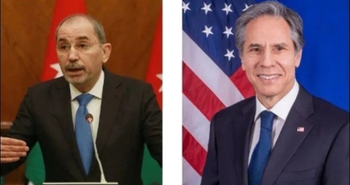 وزير الخارجية يتلقى اتصالا هاتفيا من نظيره الأميركي