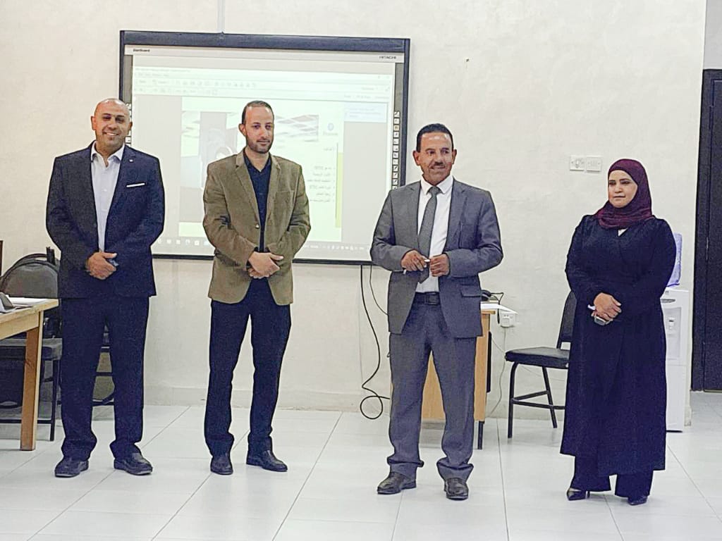 العبيدات يتابع سير البرنامج التدريبي (إعداد معلم ومدقق للتعليم المهني والتقني)