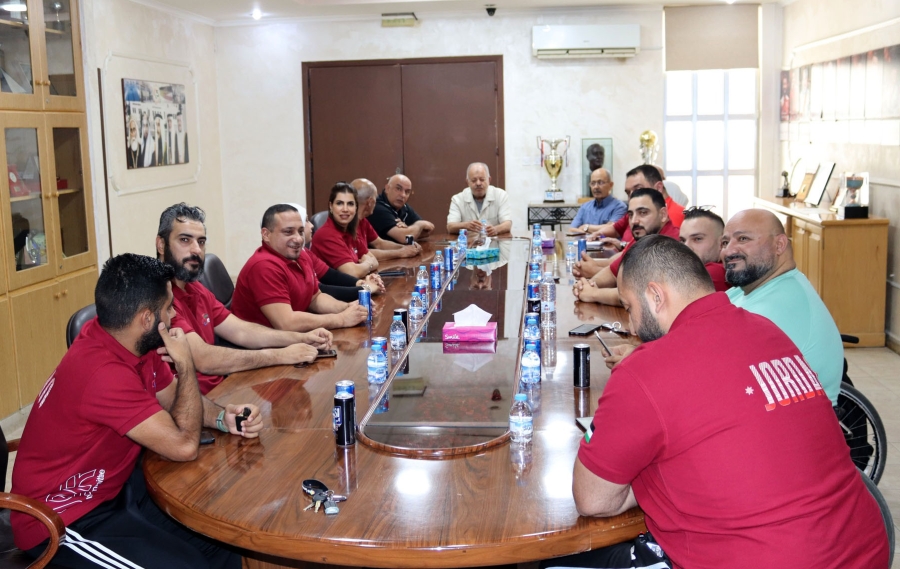 اللجنة البارالمبية تجتمع بالبعثة المشاركة في بارالمبيك باريس