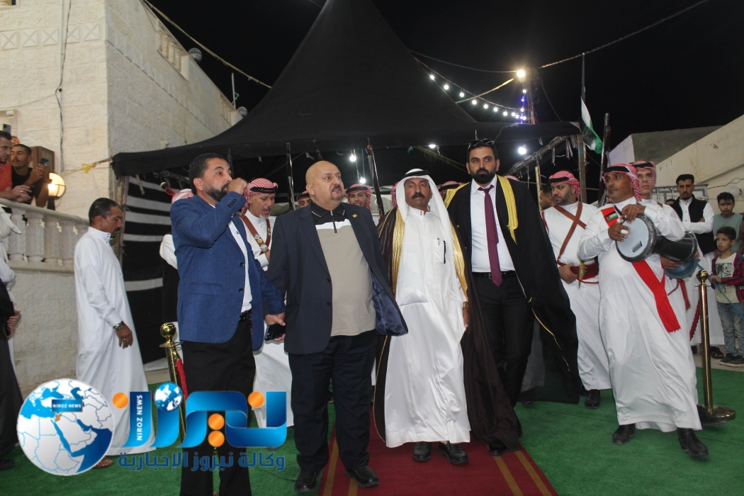 حفل زفاف الشاب ليث الشرعة في المفرق بحضور شيوخ ووجهاء من الأردن والسعودية...صور وفيديو