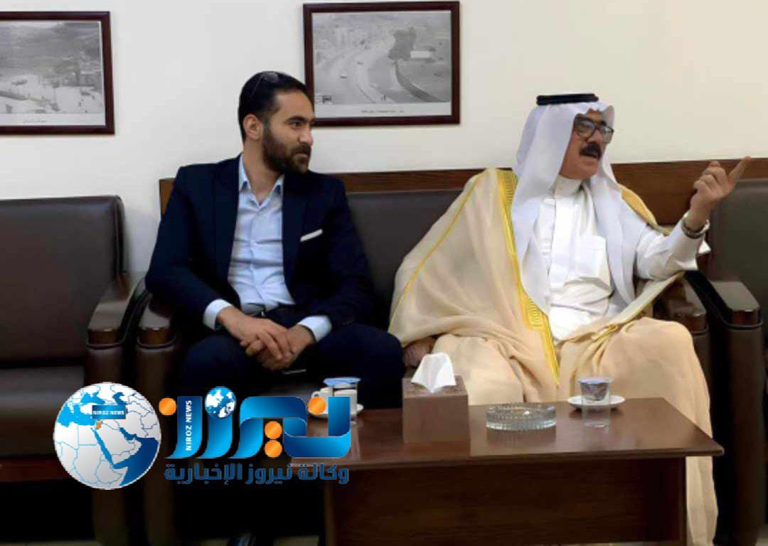 الجبور يهنئ الشيخ فواز سالم الجريبيع بتخريج نجله احمد من جامعة البلقاء