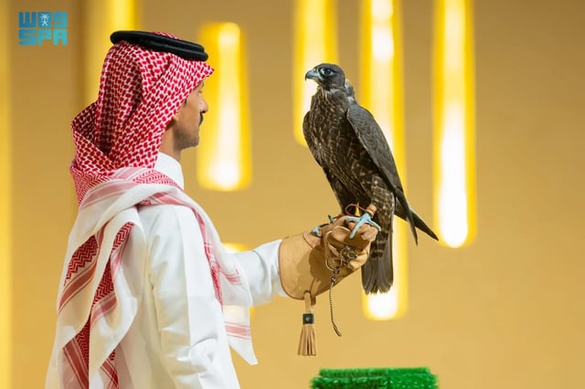 بيع 3 صقور بـ 176 ألف ريال في السعودية ...صور