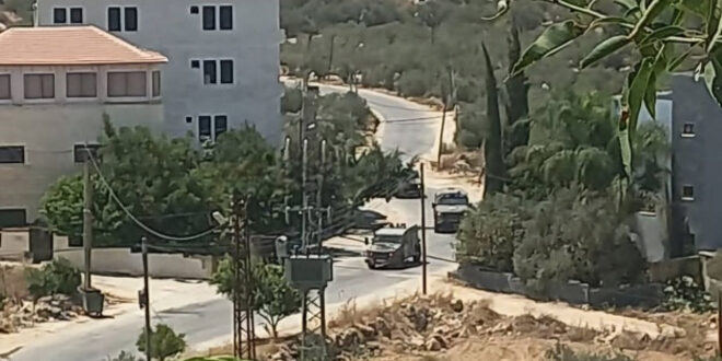 إصابة طفل فلسطيني جراء اعتداء الاحتلال على مظاهرة في كفر قدوم بالضفة الغربية