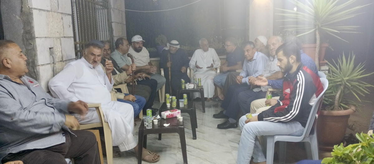 عشيرة السيرسي  في ضيافة المرشح الإعلامي اسماعيل الحوري لتاييده  و مؤازرته ...صور
