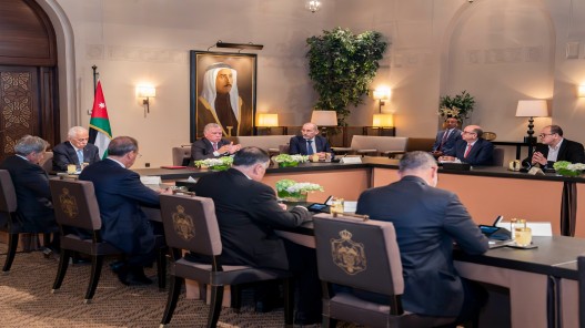عاجل ...الملك يؤكد  :لن يتم السماح  بأن يكون أي تصعيد بالمنطقة على حساب الأردنيين أو أمن الأردن وأمانه من أي طرف كان