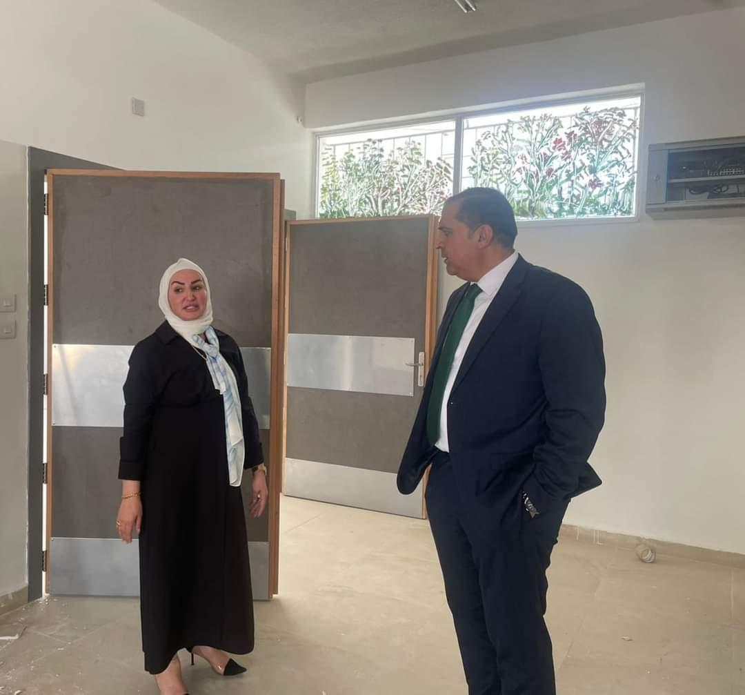 الشوابكة يتفقد أعمال الصيانة واستحداث استديوهات تخصص الوسائط الإبداعية التعليم التقني والمهني