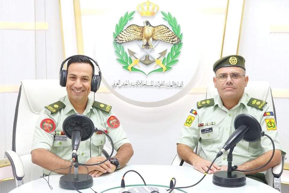 إذاعة الجيش العربي تستضيف المقدم المهندس بلال الشرمان