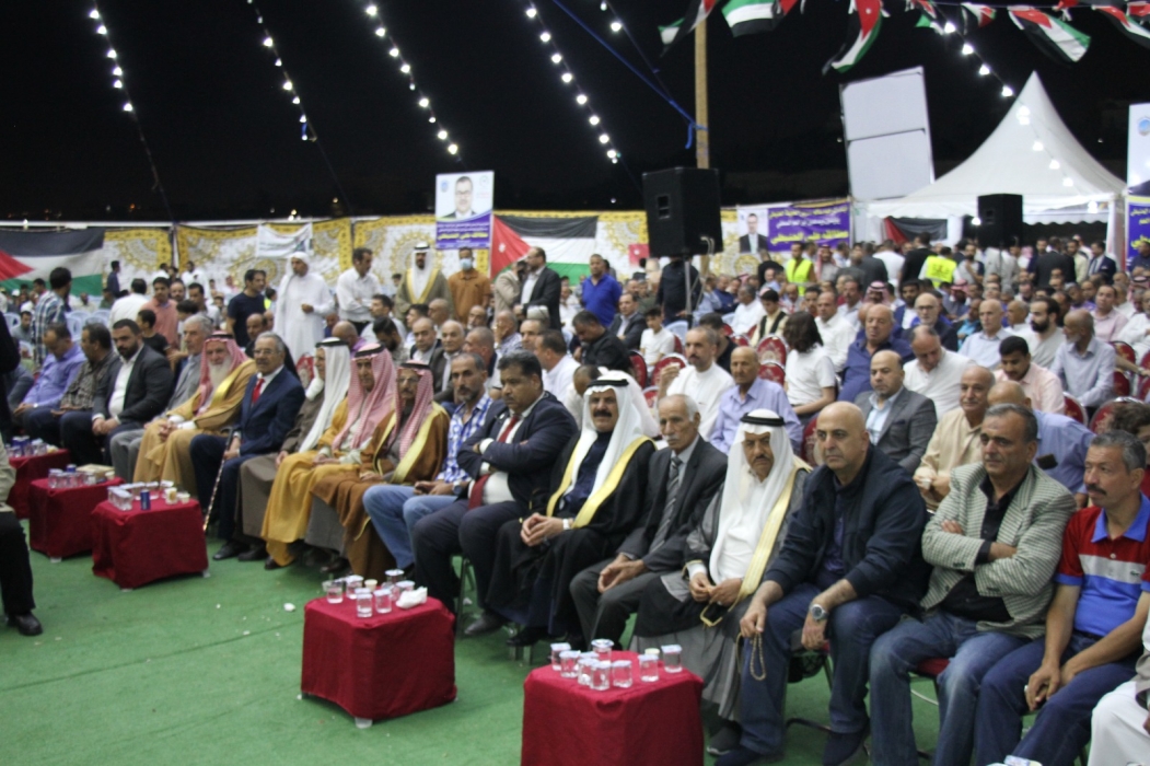 الآلاف يأمون إفتتاح المقر الانتخابي للصحفي عطاالله الحنيطي ( صور وفيديو )