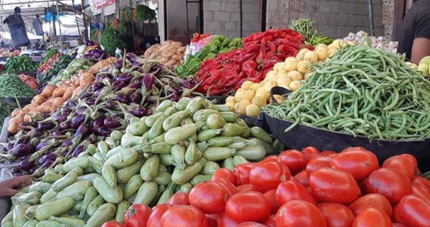 1085 طن خضار وفواكه ترد لسوق اربد المركزي اليوم
