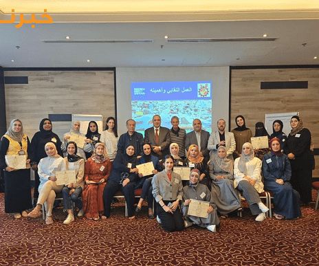 الفناطسة يرعى اختتام ورشة عمل لنقابة الغزل والنسيج حول حقوق المرأة
