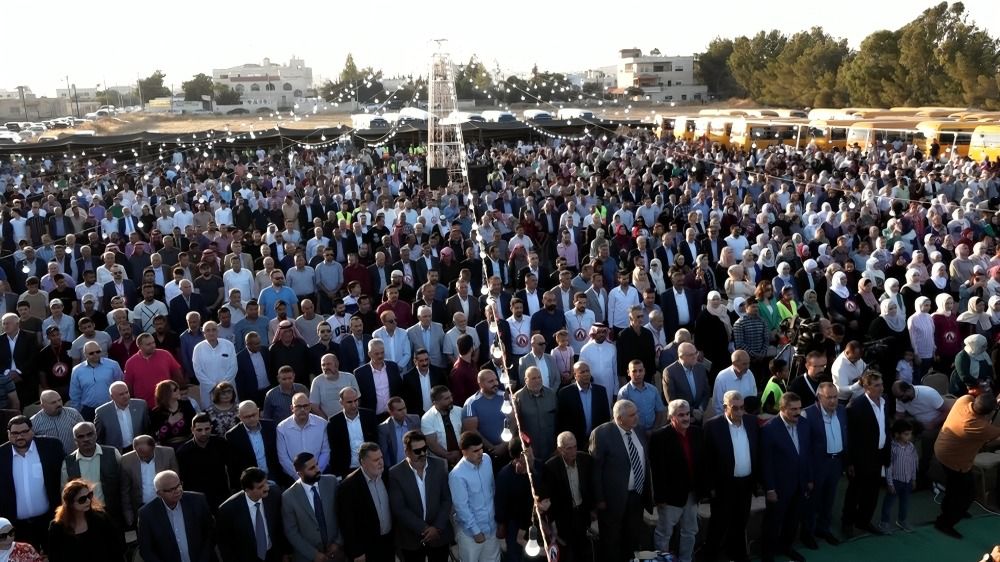 محافظة البلقاء تستقبل حزب إرادة بمهرجان انتخابي كبير   فيديو وصور
