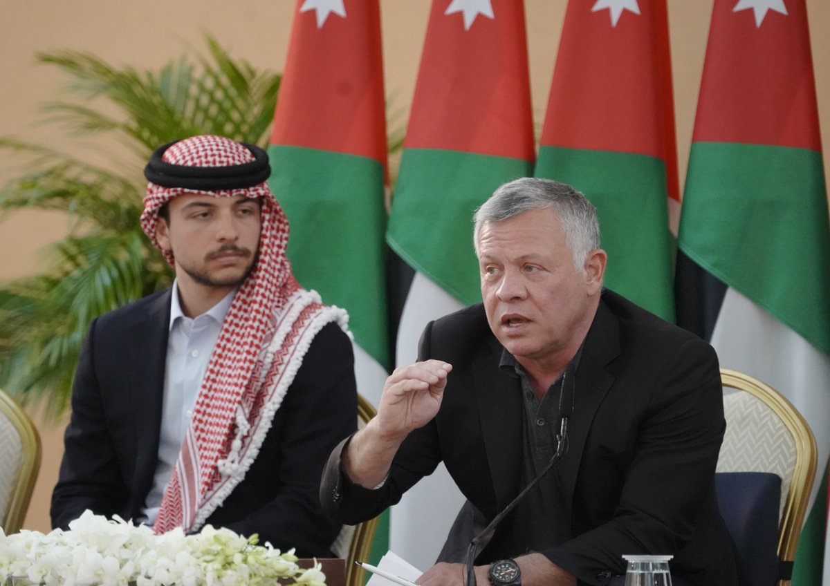 الملك وولي العهد في معرض (سوفكس)  صور