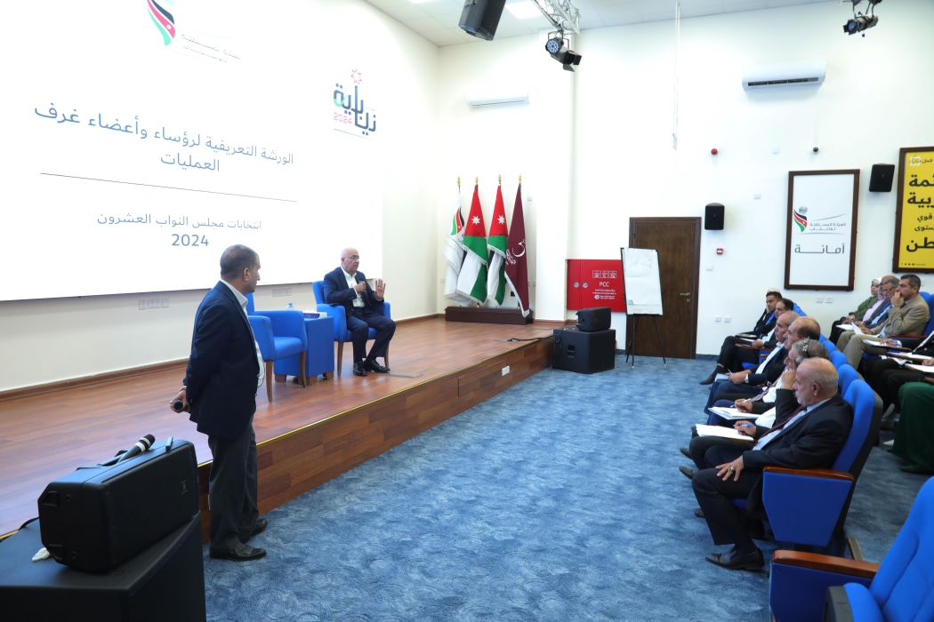 المعايطة يلتقي رؤساء لجان الانتخاب وغرف العمليات في الوسط والشمال