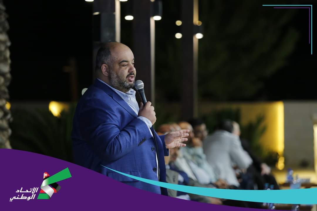 جمع غفير في مزرعة رجل الاعمال جميل أبو الراغب لاستقبال مرشح القائمة الوطنية زهير الخشمان