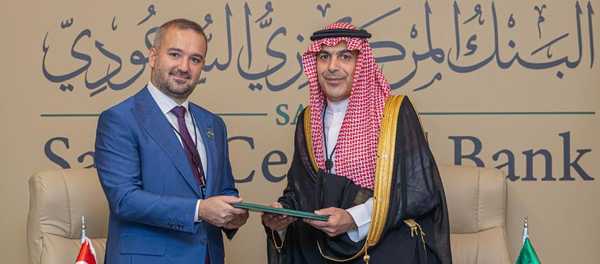 البنكان المركزيان التركي والسعودي يوقعان مذكرة تفاهم للتعاون