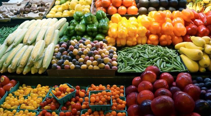 798 طن خضار وفواكه ترد للسوق المركزي في اربد اليوم