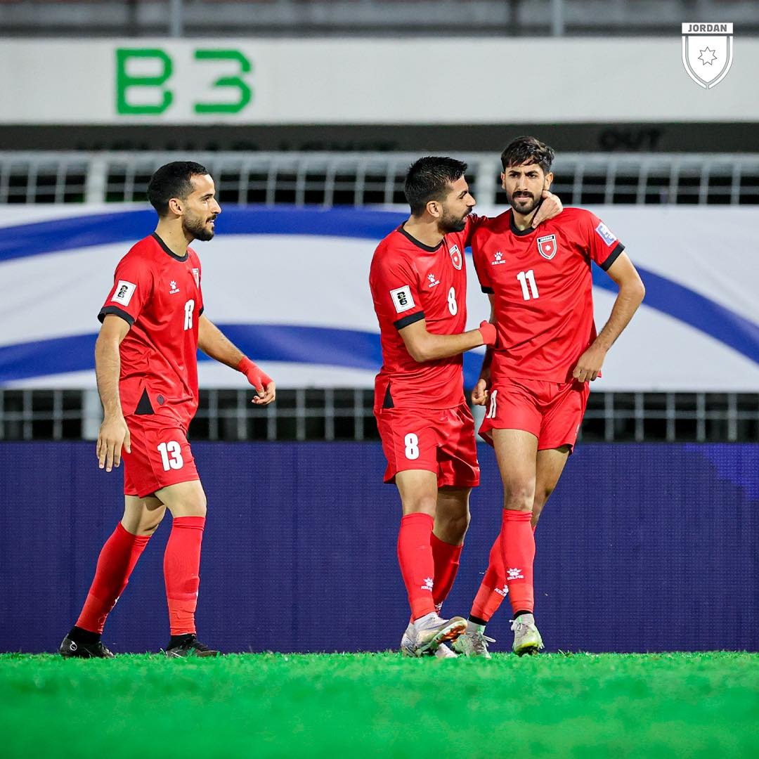 “النشامى” يتفوق على “المنتخب الفلسطيني” بثلاثية بتصفيات كأس العالم