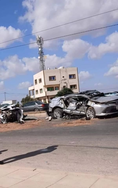 وفاتان وإصابتان بحادث تصادم على طريق البتراء شرق إربد