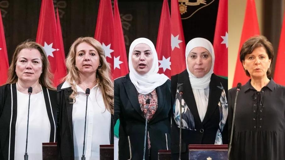 5 نساء في حكومة جعفر حسان  أسماء