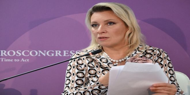 زاخاروفا: تفجير أجهزة الاتصال في لبنان عمل إرهابي يتطلب تحقيقاً واهتماماً دولياً