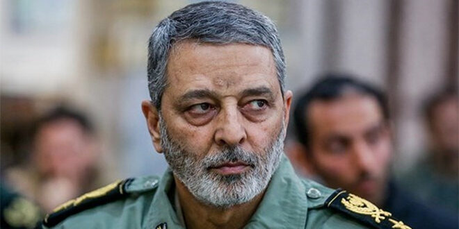 قائد الجيش الإيراني: العدو الإسرائيلي سيتلقى رداً شديداً ومدمراً لقاء أي أفعال يمكن أن يقوم بها ضد إيران