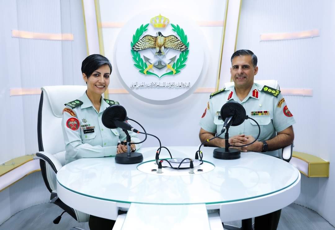 إذاعة الجيش العربي تستضيف العقيد الطبيب رامي الخصاونة