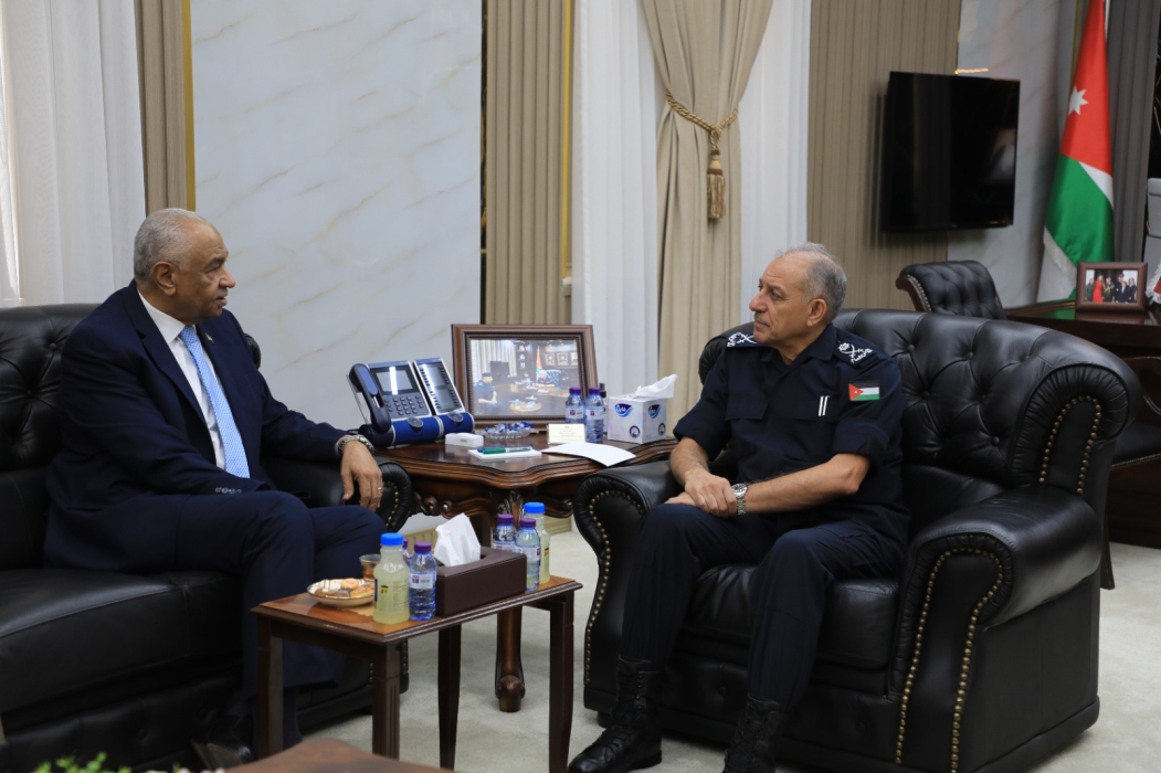مدير الامن العام يلتقي السفير السوداني في عمَّان... صور 