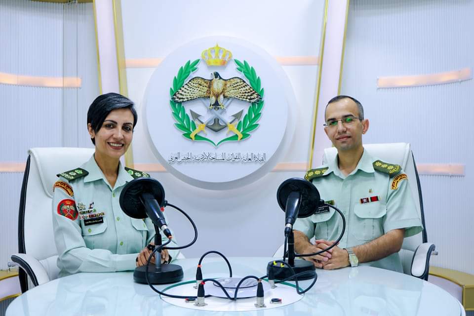 إذاعة الجيش العربي تستضيف النقيب الطبيب مالك العلوان