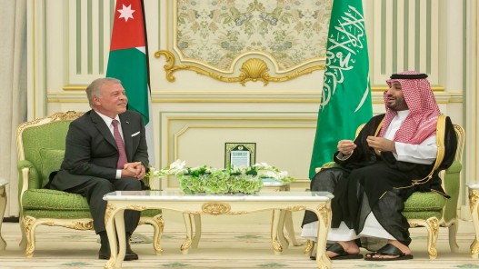 الملك وولي العهد السعودي يبحثان في الرياض العلاقات الثنائية وتطورات المنطقة