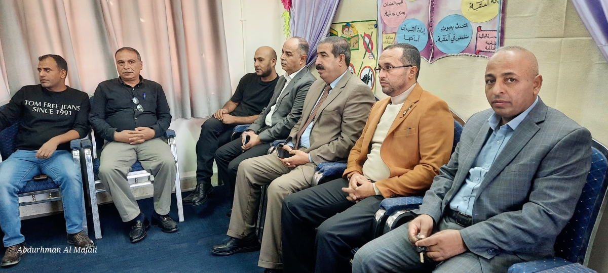 الفقرا يرعى حفل افتتاح مشروع اقرأ بمدرسة العالية الأساسية في منطقة قضاء الموجب