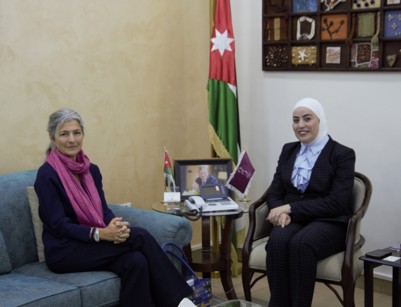 بحث التعاون بين وزارة التنمية ومفوضية اللاجئين في الأردن