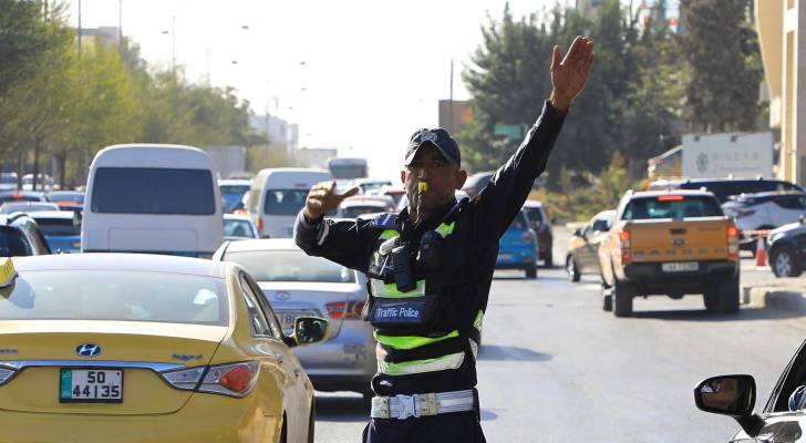 الأمن العام: إصابات بحوادث ناتجة عن مخالفات خطيرة وأثر مروري بسبب تعطل مركبات