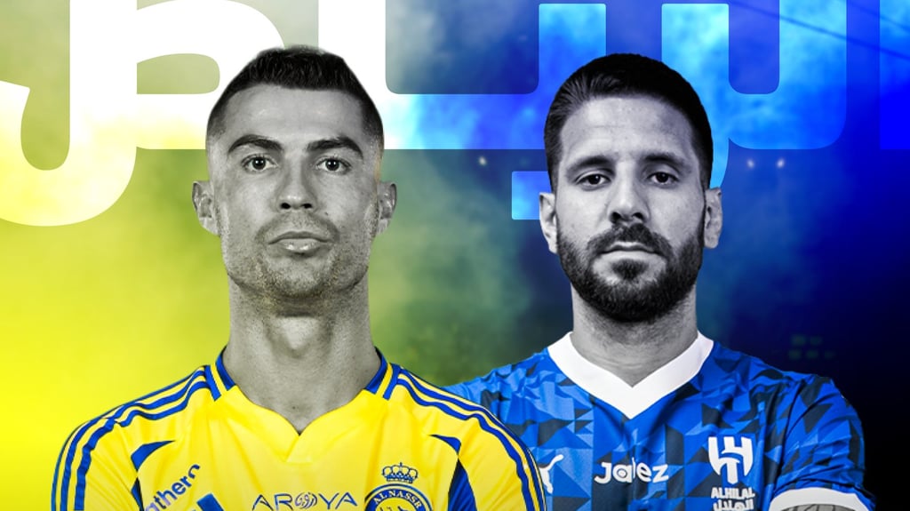 مباراة ناري بين  الهلال والنصر في دوري روشن