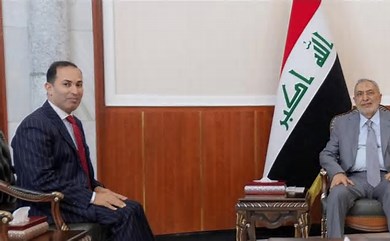 السفير الطراونة يبحث مع رئيس النواب العراقي تعزيز التعاون بين البلدين