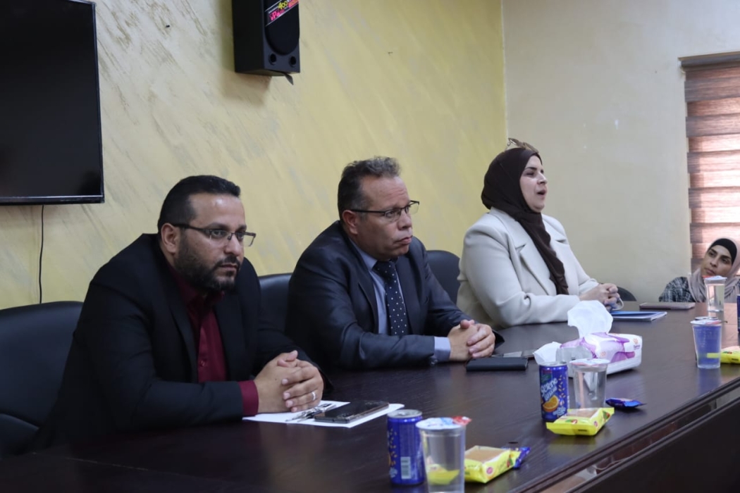 الرفوع يترأس إجتماع مسؤولي الصحة المدرسية في مدارس لواء بصيرا