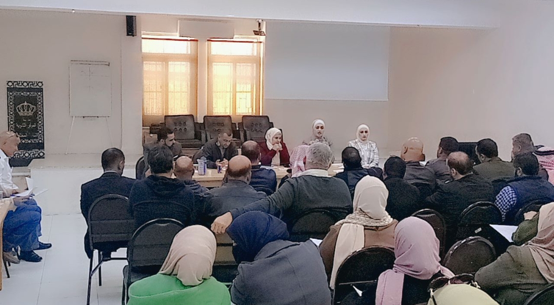 مديرية تربية لواء الموقر تعقد ورشة تدريبية حول أسس صرف المنحة المالية السنوية