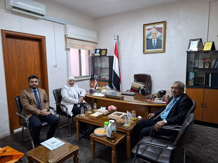 المستشار الثقافي يستقبل وكيل وزارة التعليم العالي والبحث العلمي لقطاع الشؤون التعليمية