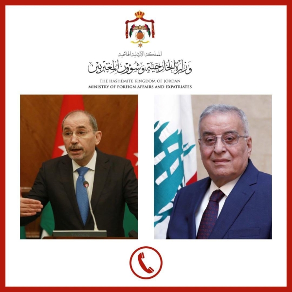 وزير الخارجية ونظيره اللبناني يجريان مباحثات هاتفية