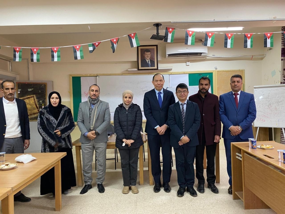 الخريشا تستقبل يانغ في مدرسة ام الرصاص الثانوية الشاملة للواء الجيزة