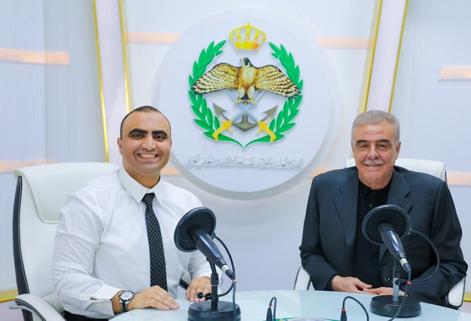 إذاعة الجيش العربي تستضيف معالي نضال الحديد في الزاوية الرياضية