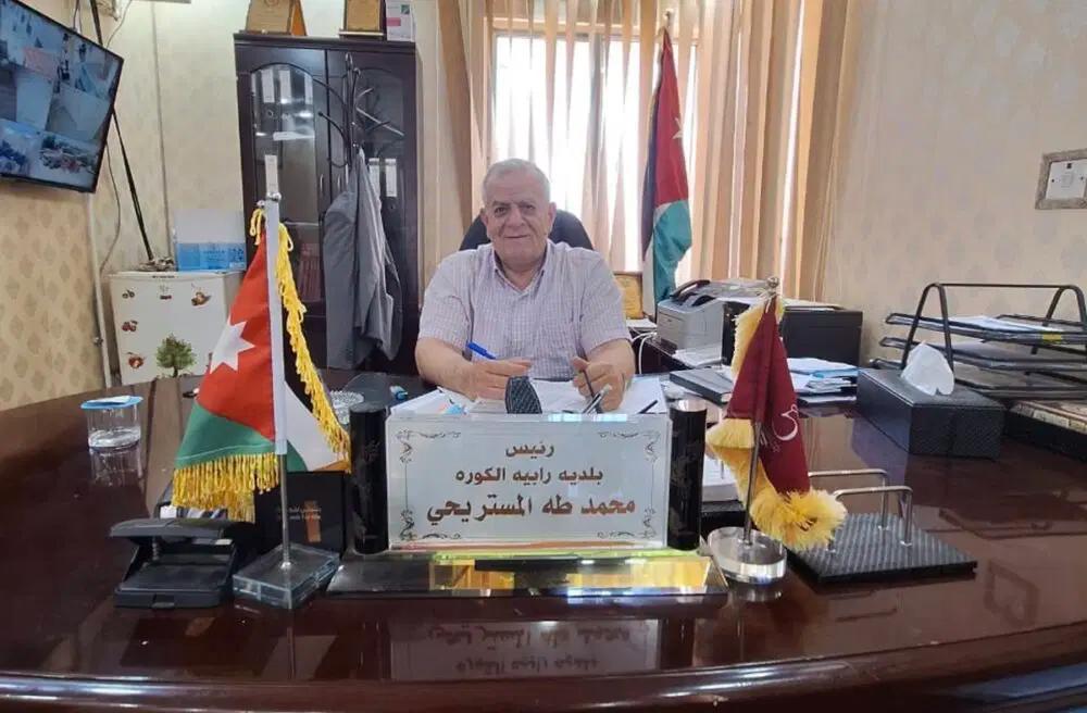 رئيس بلدية رابية الكورة المستريحي يهنئ الملك وولي العهد في العام الجديد