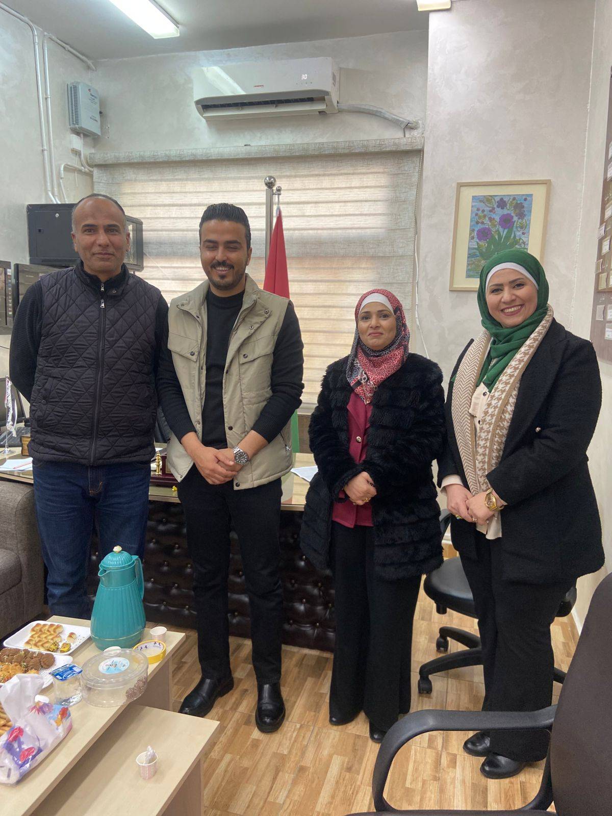 الخريشا تتابع سير امتحانات الثانوية العامة في عدد من  القاعات  في مدارس  لواء ناعور