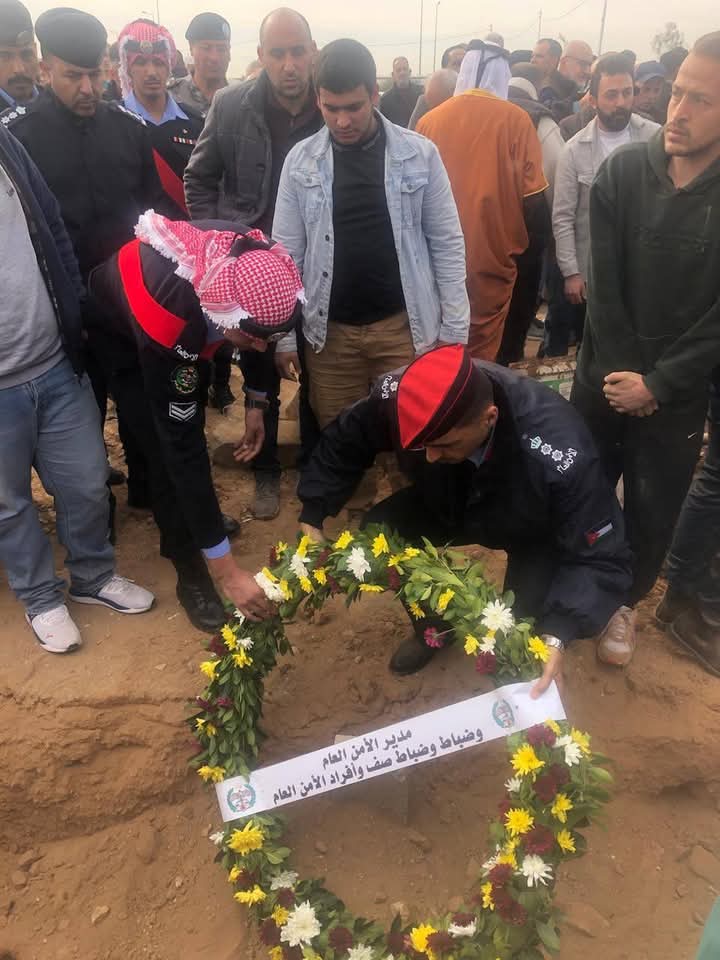 تشييع جثمان الوكيل أول معتصم محمد خليل المحسيري