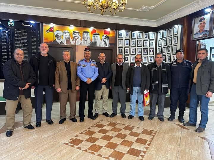 مدير شرطة وسط عمان يعزز التواصل مع متقاعدي الأمن العام وأعضاء المجتمع المحلي