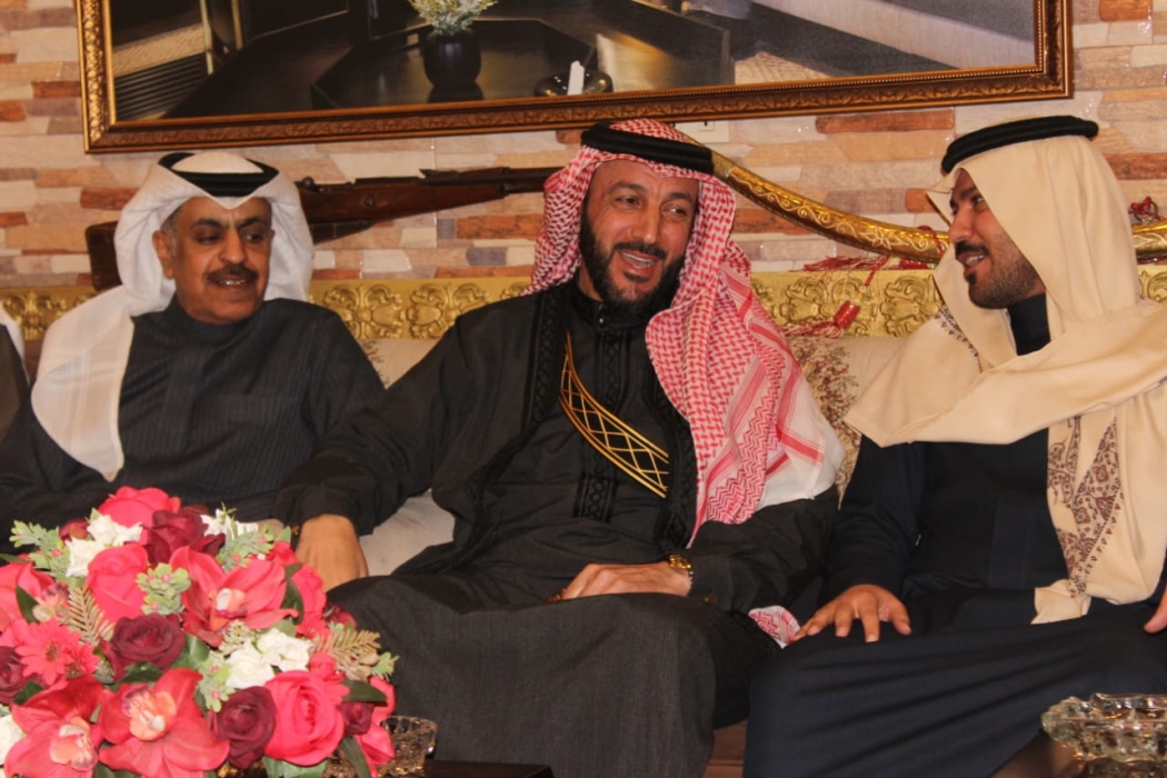 الشيخ عبدالكريم الحويان يستقبل شيوخ ووجهاء من  السعودية والكويت: ترسيخ للروابط الأخوية والعشائرية