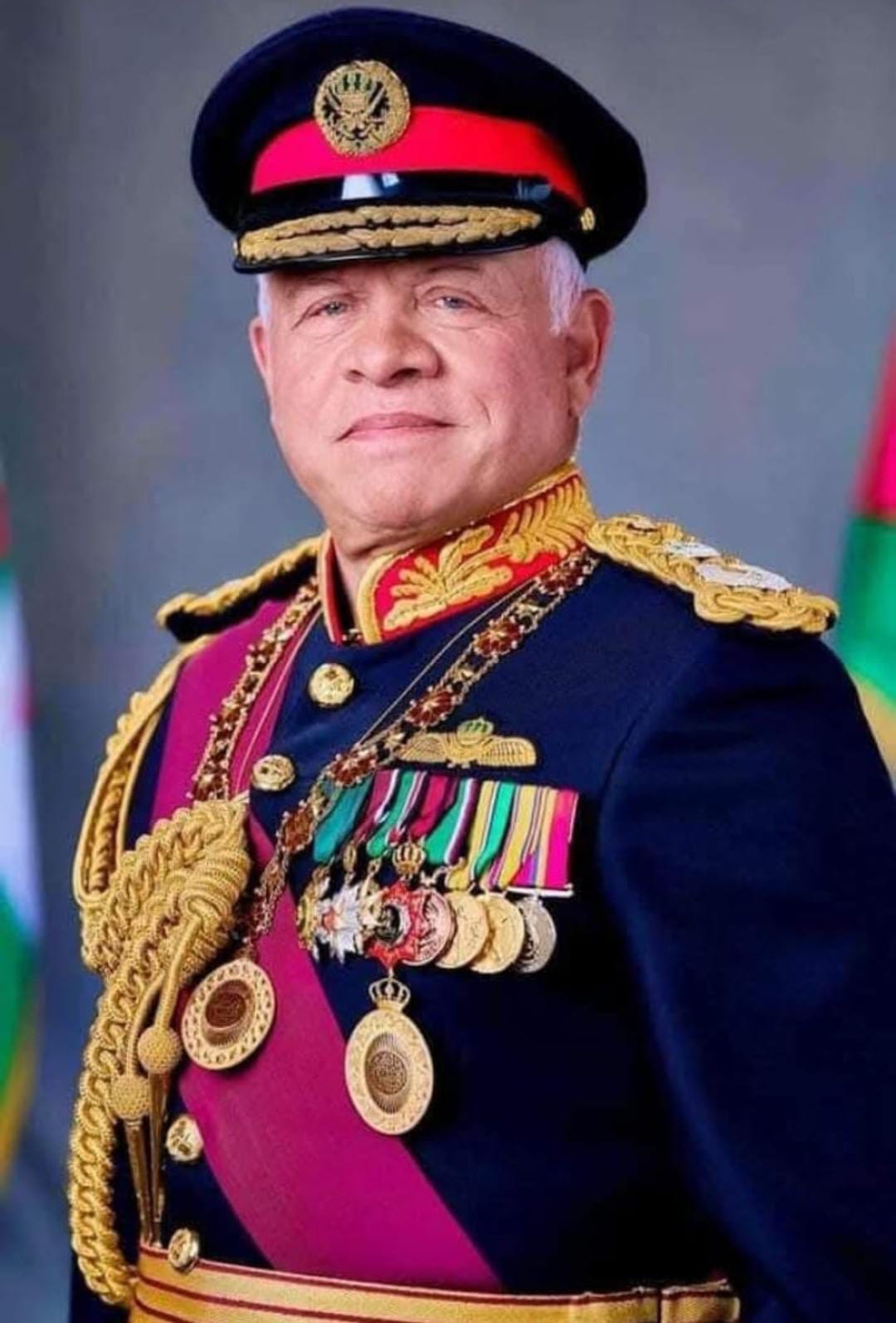 الشيخ فالح بادي الدماني يهنئ جلالة الملك بعيد ميلادة الميمون 63